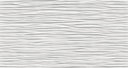 CAR. 3D WAVE WHITE MATT 30,5X56          9D5W