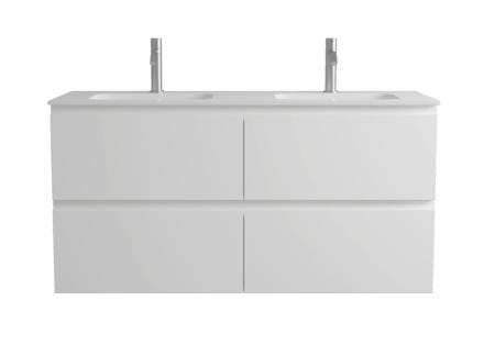 MEUBLE S/P METRO26 4T.PM DV 120 BLC     -ENS-