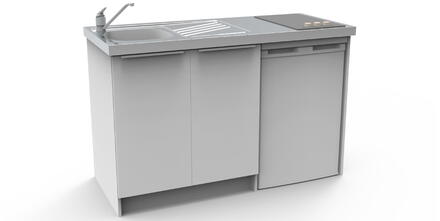 MELAMINE - Sur vérins réglables