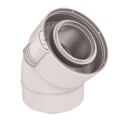 ROLUX CONDENSATION CONCENTRIQUE - Coude 45° - PPTL/PVC