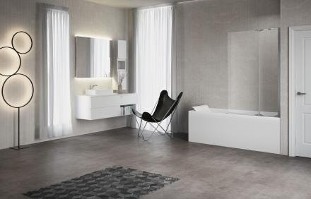 PARE BAIGN.KRADRA3V 100X150 V.TR KUAD3V100-1K NOVELLINI FRANCE 