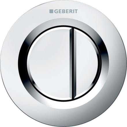 PLAQUE DECL.PNEU/WC TYPE 01 CHR/MAT 116042461 GEBERIT