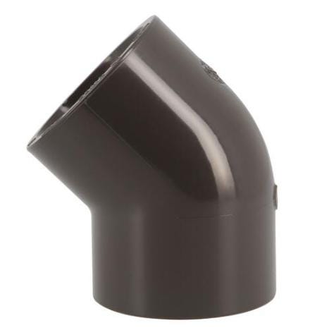 COUDE A COLLER HTA - FF - 45°
