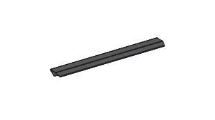 POIGNEE METAL METRO26 30CM NOIR MAT  G72.300C