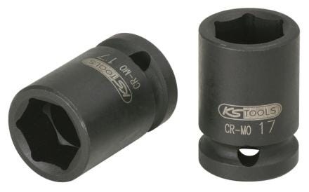 DOUILLE A CHOCS 6 PANS 1/2'' 18MM  515.1018-E