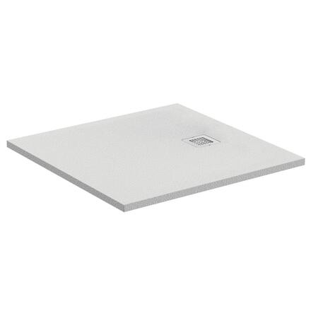 ULTRA FLAT - Receveur carré extra-plat à encastrer, à poser ou à surélever en acrylique