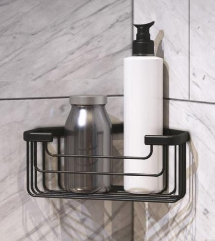 PANIERS FILAIRES - Etagère d'angle pour douche