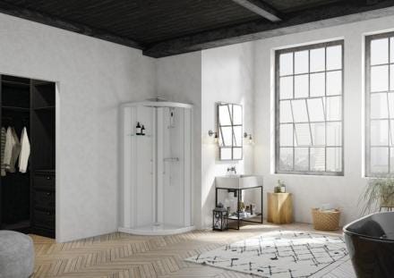 CABINE BROOKLYN GRIS COUL 90 1/4    CA270GTNE AQUAPRODUCTION KINEDO  [CA270GTNE]