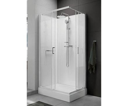CABINE KARA2 RECT.80X100 V.TRANSP L11KA2R0102 LEDA  [L11KA2R0102]