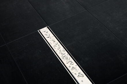 GRILLE DRTE DRAINLINE STEEL POLI 70CM  600782 TECE FRANCE  [600782] 