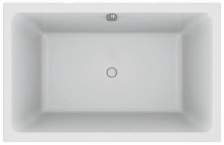 CAPSULE - Baignoire rectangulaire petites dimensions avec pieds réglables Quick Clip