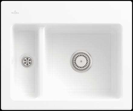 EVIER SUBWAY 60 XM 620X510 BLC.BR VB 678001R1 VILLEROY BOCH  [678001R1]