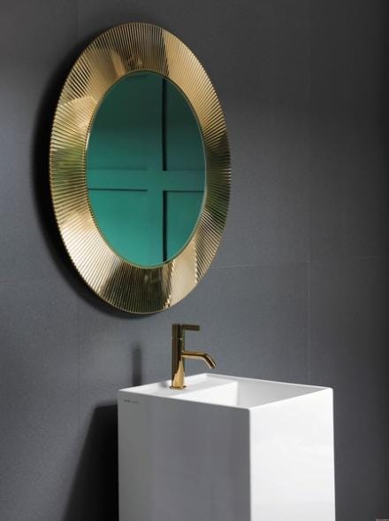 MIROIR ALL SAINTS RET/LED VERT H3863330920001 LAUFEN ROCA