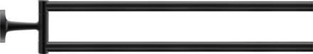 PORTE-SERVIETTES STARCK T NOIR MAT 0099414600 DURAVIT  [0099414600]