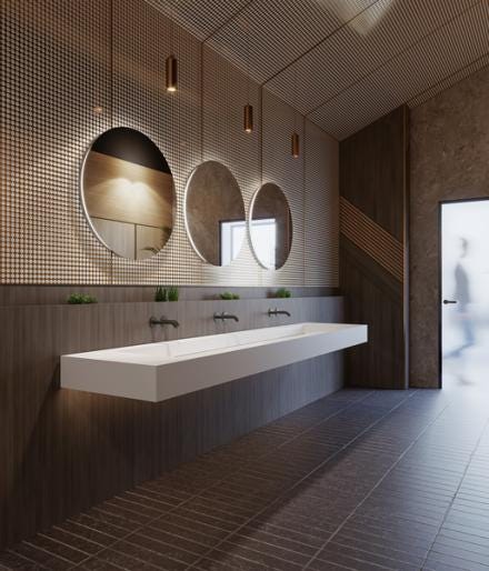 LAVABO M TITAN SCENE L50X60 BLC H15  WTIC0002 ABSARA INDUSTRIAL  [WTIC0002]