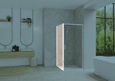 PORTE PIV.FIXE SMART 80 V.T.BLC   PA90292BTNE AQUAPRODUCTION KINEDO  [PA90292BTNE]