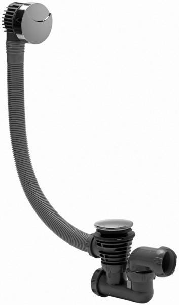 VIDAGE L70CM A/BONDE RECOUV.    CHR E6D159-CP JACOB DELAFON KOHLER  [E6D159-CP]