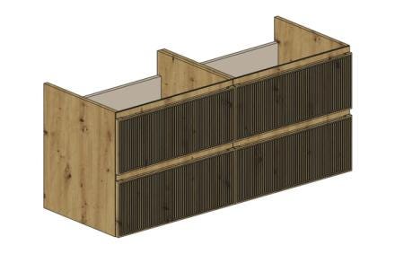 MEUBLE S/PL UPCITY26 4TR 120CM CH.N.R.  -ENS-