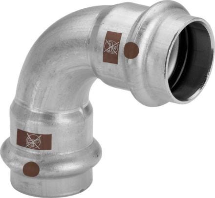 COUDE INOX TEMPONOX 28 90 FF VIEGA     809669 VIEGA  [809669]