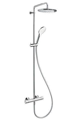 THETA - Colonne de douche avec mitigeur thermostatique à corps froid