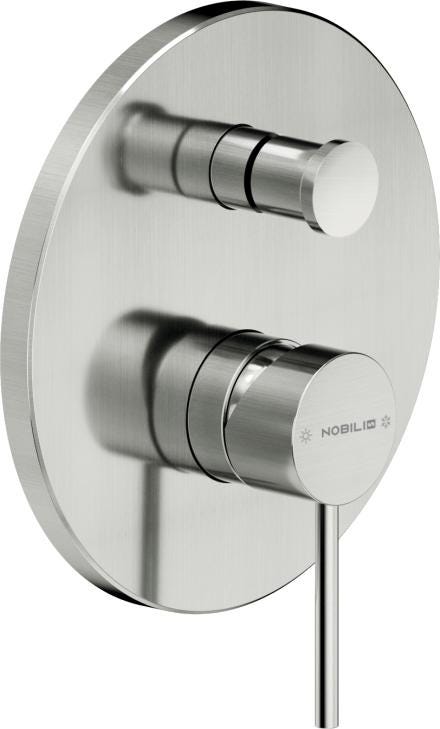 MITIGEUR.DCH ENC.2V VELIS INOX   VE125100/EIX NOBILI RUBINETTERIE  [VE125100/EIX] 