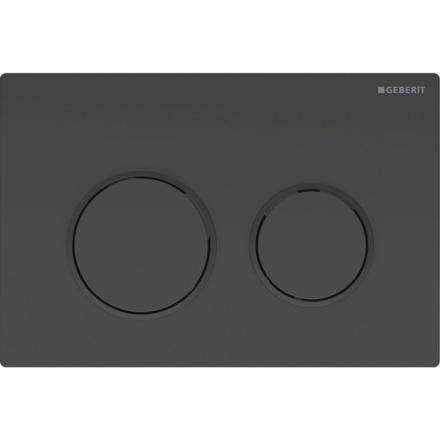 PLAQUE GEBERIT OMEGA20 NOIR MAT   115.085.DW1 GEBERIT  [115.085.DW.1]