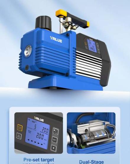 POMPE A VIDE 226L/MIN 3/4 HP INV.    TF-VP8DS