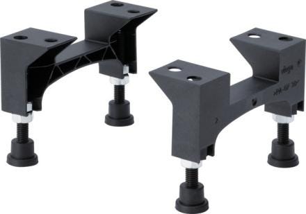 JEU DE 2 PIEDS 70   POLYPR/NOIR VIEGA  737566 VIEGA  [737566]