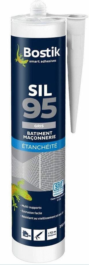 MASTIC - Silicone neutre pour Bâtiment - SIL 95