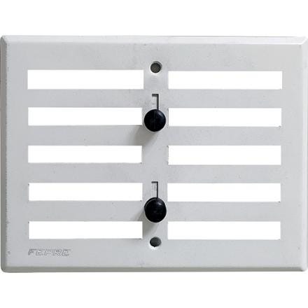 GRILLE AER.ALU.REGL.BLC190X170  GABLA1917V89B AXELAIR  [GABLA1917V89B]