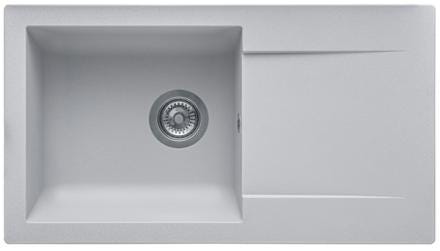 EVIER A ENC.EINNA 1C1E 78X50 PLAT. ESAE078U31 MODERNA FRANCE