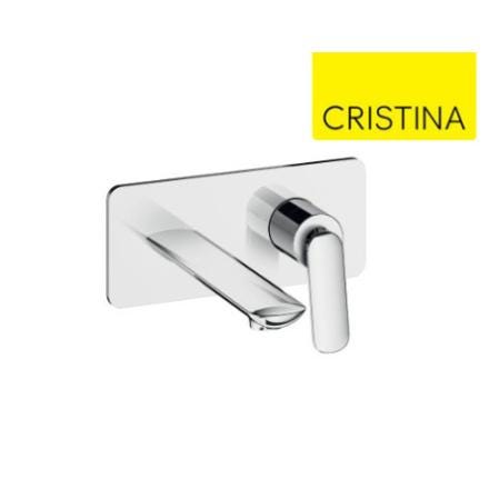 FACADE MITIGEUR LAVABO ENCASTRE AVEC PLAQUE B ONDYNA  [FL25651] 