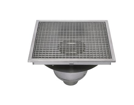 RIVIERE® AVEC REPRISE D'ETANCHEITE - Caniveau inox