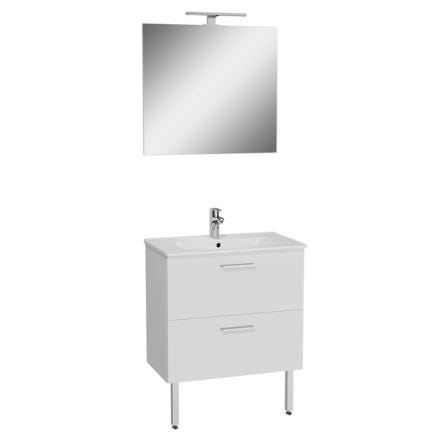 MEUBLE MIA 2T 70 PLAN/CER/MIR. 2TR  BLC 66100 VITRA BAD