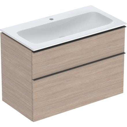 MEUBLE + LAVABO 2T SLIM 90CM ICON502.337.JH.1 GEBERIT  [502.337.JH.1]