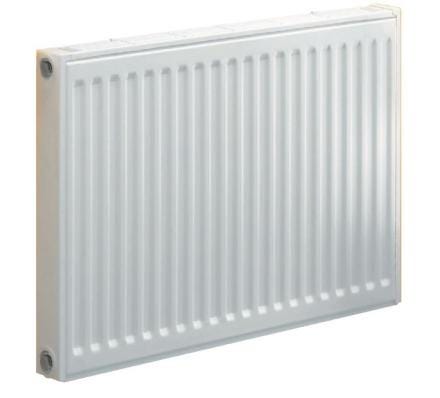 SAMBA 22 HB 6T - HORIZONTAL HABILLE - Radiateur 4 orifices réversibles - 2 panneaux avec ailettes