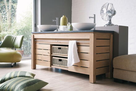 COMPOSITION ORIGIN 165 CM - Meuble partie basse