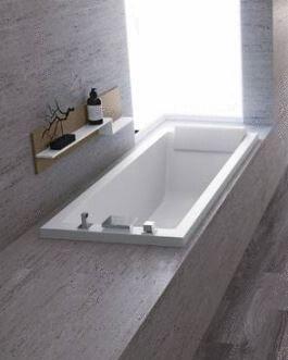 CALOS 2.0 - Baignoire à encastrer, avec pieds