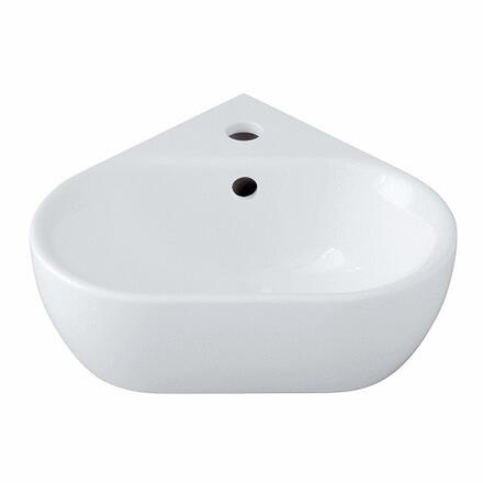 LOVELY - Lave-mains d'angle - 1 trou percé