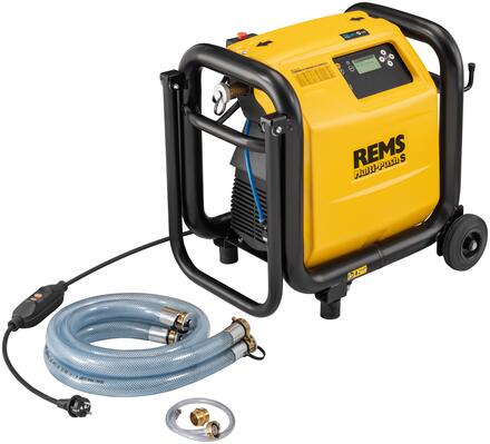 APPAREIL DE RINÇAGE ET D'ESSAI DE PRESSION - Multi-Push - Rinçage et contrôle de pression à l'air comprimé ou à l'eau pour les installations d'eau potable et de chauffage