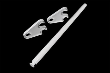 KIT BARRE PORTE SERVIETTE L500MM       094327