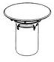 BONDE + GRILLE Ø 84 MM - Pour receveur de douche