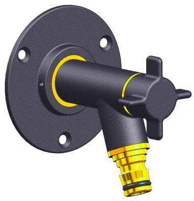 ROBINET D'EXTERIEUR OSLO - Kit robinet horizontal + applique 1/2"