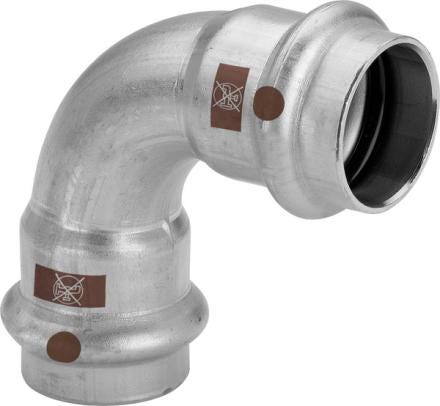 COUDE INOX TEMPONOX 18 90 FF VIEGA     809645 VIEGA  [809645]
