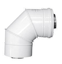 CONDUIT CONDENSATION VENTOUSE - Système concentrique Inox/Galva - Chaudière ventouse gaz/fioul