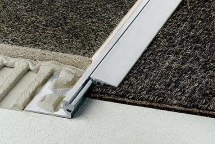 SCHLUTER-RENO-AV - Profilé de transition avec plage mobile