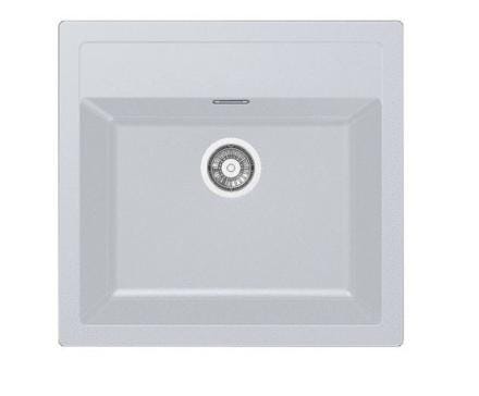 SIRIUS - Evier à encastrer avec trop-plein inox - Tectonite®