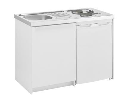 CUISINETTE BOREALE 120CM FR.55 INX KECR124_19