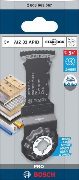 5 LAMES STARLOCBOISMETAL AIZ32APIB 2608669067 BOSCH ELECTROPORTATIF  [2608669067]