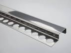 NOVOLISTEL 25 MM BASIC ALUMINIUM - Profilé listel très large (largeur : 25 mm)